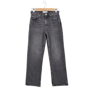 Everlane The Original Cheeky Straight Jean Washed Charcoal Size 26 NWOT